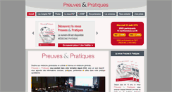 Desktop Screenshot of preuvesetpratiques.com